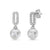 14K Diamond & Fresh Water Pearl Earrings at Arman's Jewellers Kitchener