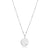 Diamondlite CZ disc necklace in sterling silver at Arman's Jewellers Kitchener