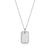 Diamondlite Dog Tag Silver Necklace at Arman's Jewellers