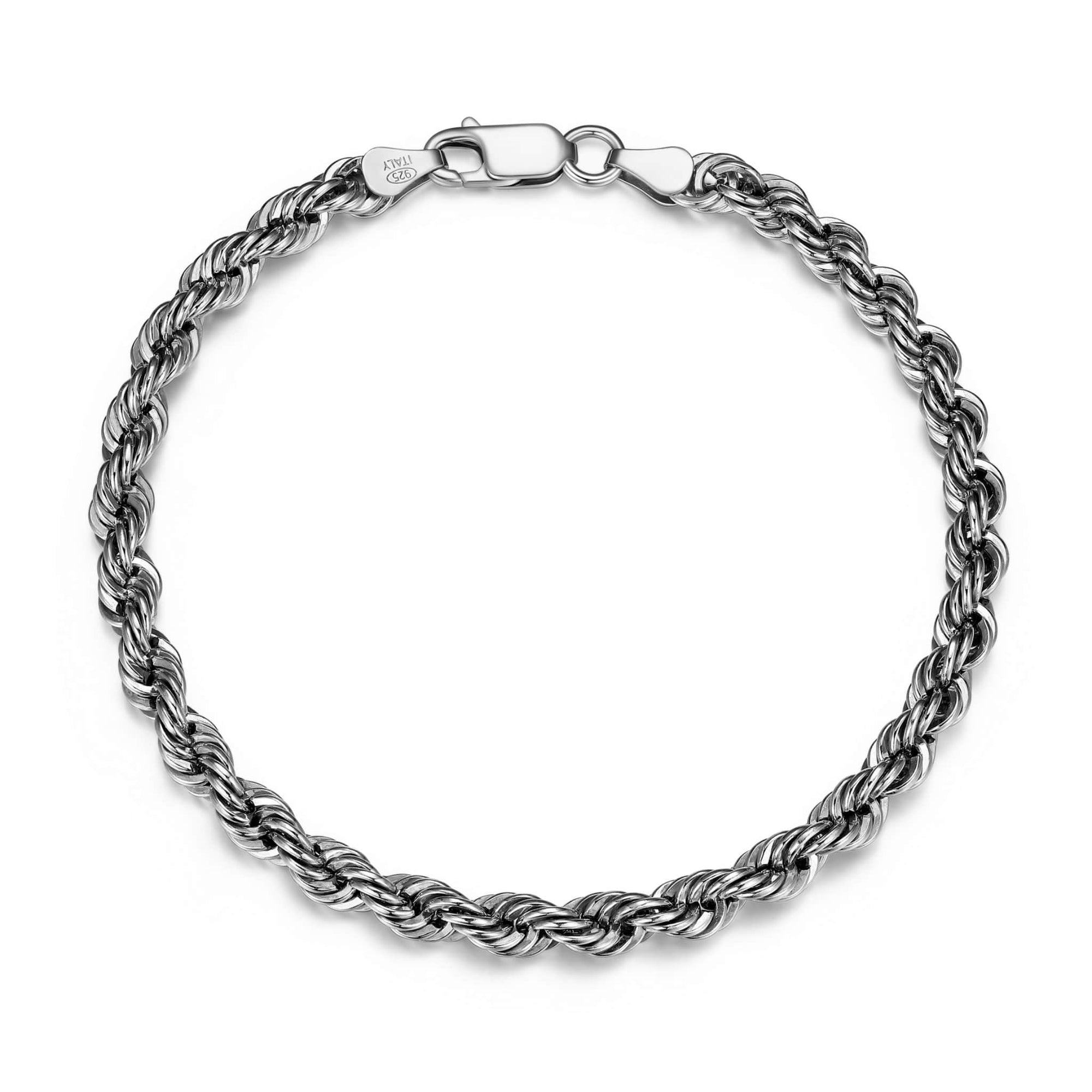 ETHOS Silver Rope Bracelet at Arman's Jewellers Kitchener