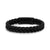 12mm Flat Braided Leather Bracelet at Arman's Jewellers