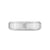 6mm Beveled Edge Flat Steel Band Ring at Arman's Jewellers