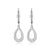 ELLE "Caramel" Silver Dangle Earrings at Arman's Jewellers Kitchener