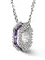 Bcouture February Mini Keepsake- Amethyst With Chain at Arman's Jewellers Kitchener