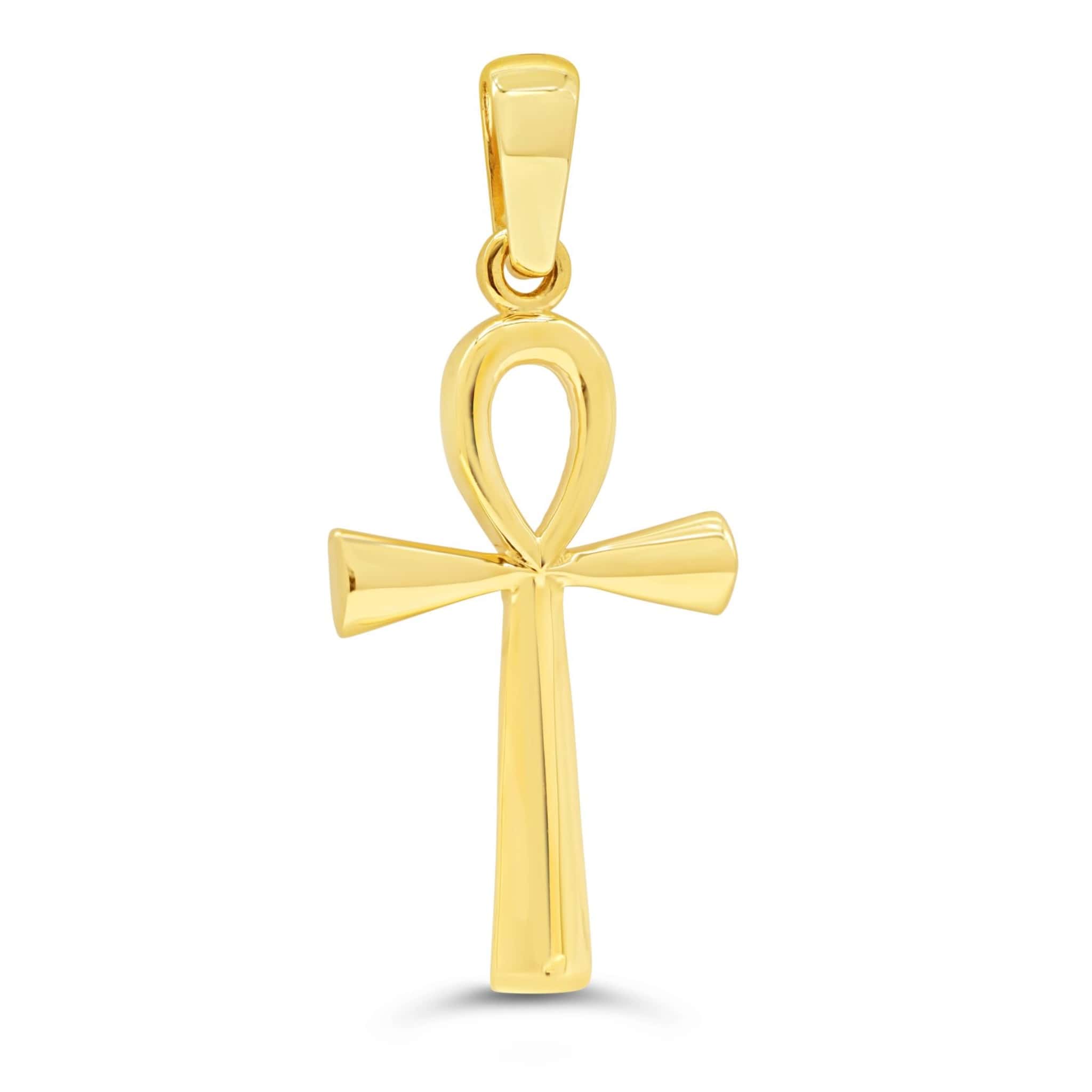 10K Yellow Gold Ankh Cross Pendant at Arman's Jewellers Kitchener