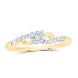 10K Yellow Gold  Diamond Promise Ring at Arman's Jewellers Kitchener