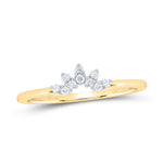 10K Yellow Gold Diamond Ring Enhancer Wedding Band at Arman's Jewellers