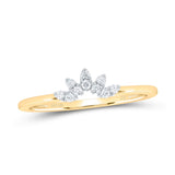 10K Yellow Gold Diamond Ring Enhancer Wedding Band at Arman's Jewellers
