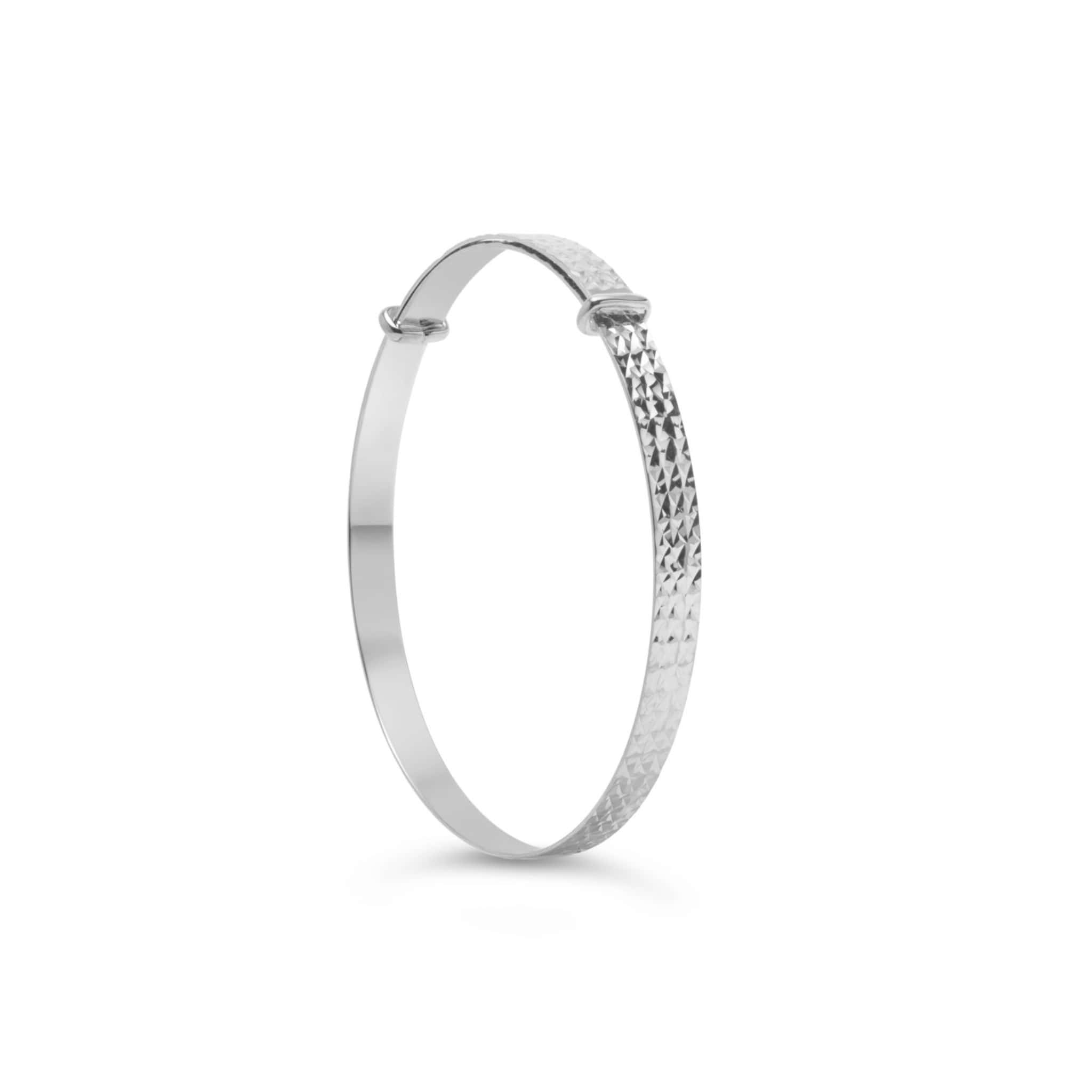 10K White Gold Baby Bangle at Arman's Jewellers Kitchener Waterloo