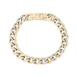 11mm Two-tone Cuban Link Steel Bracelet at Armans Jewellers Kitchener 