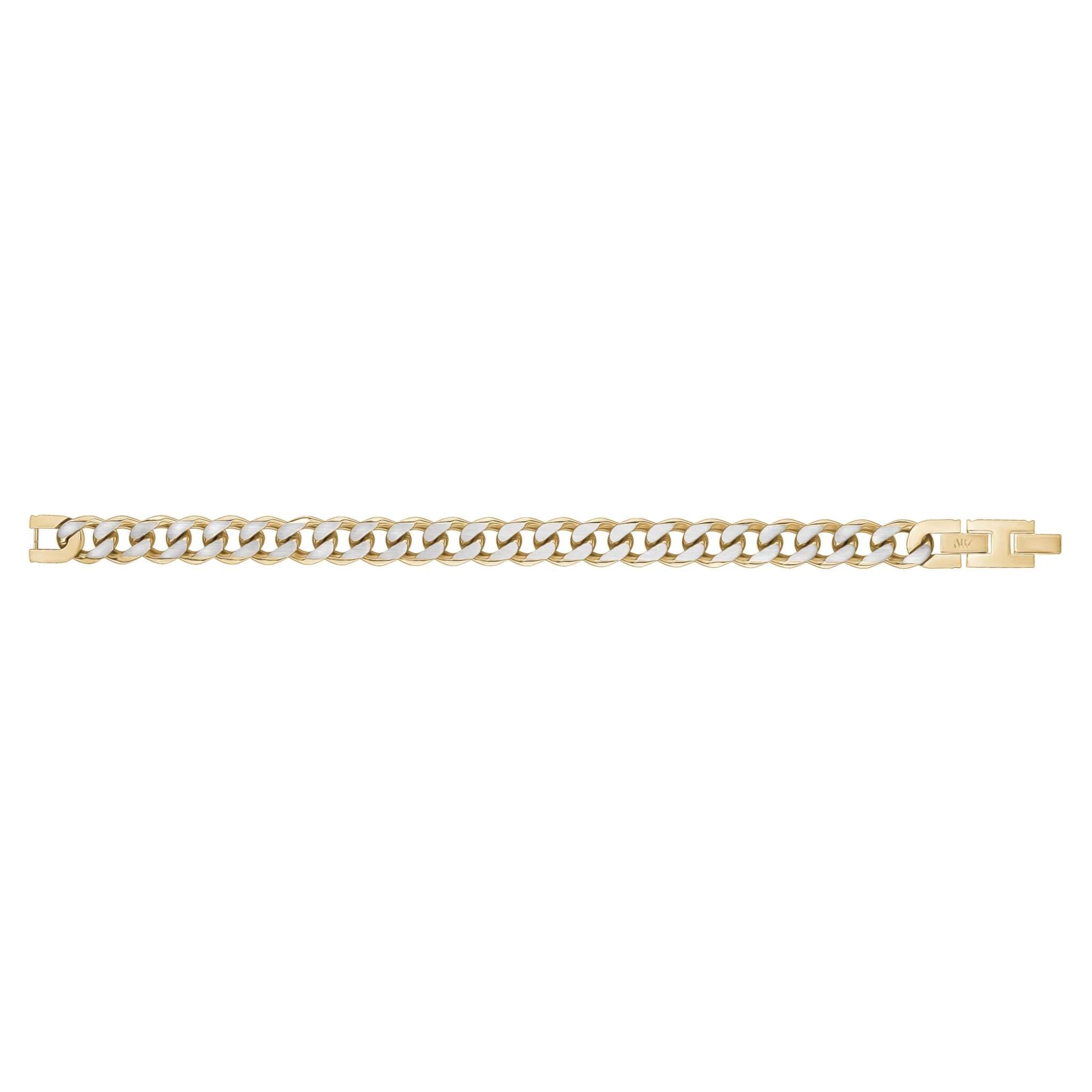 11mm Two-tone Cuban Link Steel Bracelet at Armans Jewellers Kitchener 