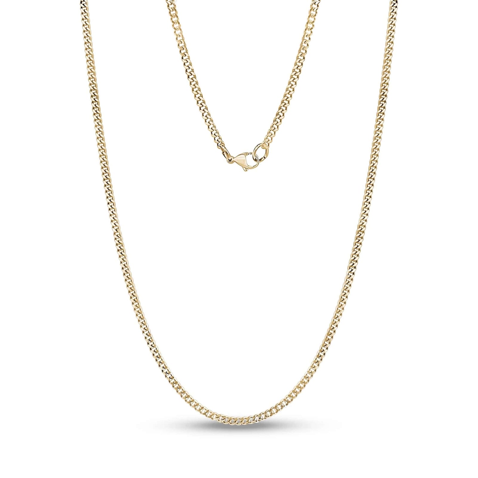 2.2mm Stainless Steel Cuban Link Chain Necklace at Arman's Jewellers Kitchener