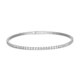 2mm Diamondlite CZ Silver Tennis Bracelet at Arman's Jewellers Kitchener