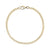 3.5mm Gold Cuban Link Steel Bracelet at Arman's Jewellers Kitchener