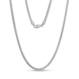 3mm Flat Snake Steel Necklace at Arman's Jewellers Kitchener