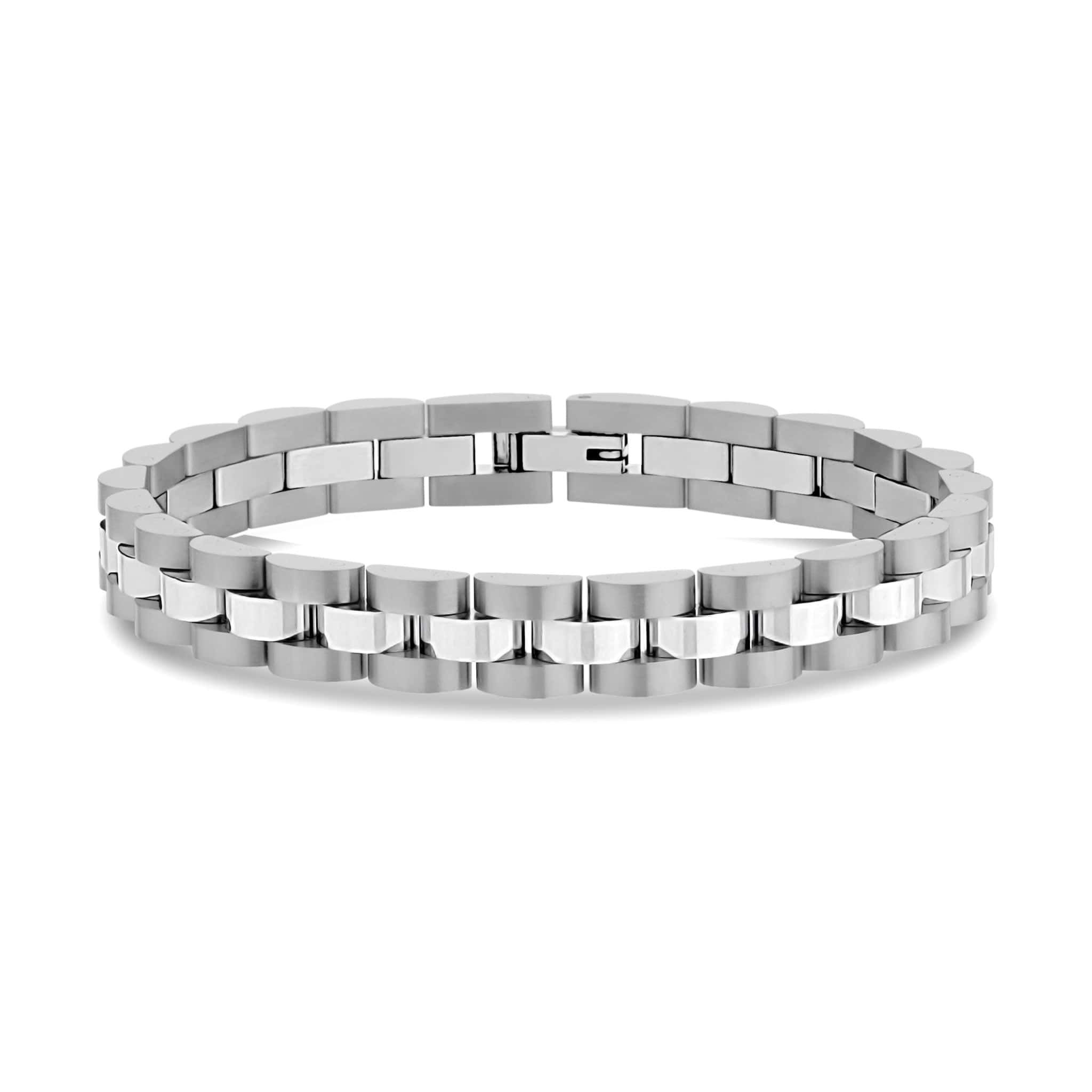 8mm Steel Watch Link Bracelet at Arman's Jewellers Kitchener

