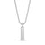 Beveled Edge Steel Bar Pendant Necklace at Arman's Jewellers Kitchener