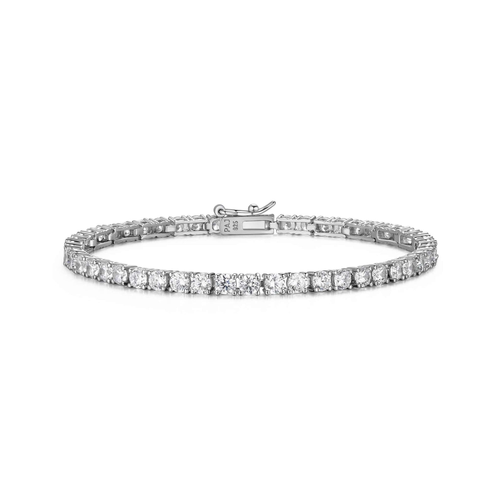 Diamondlite CZ 3mm round tennis bracelet in sterling silver at Arman's Jewellers Kitchener Waterloo