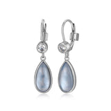 ELLE "Ethereal Drops" Mother of Pearl Silver Earrings at Arman's Jewellers Kitchener