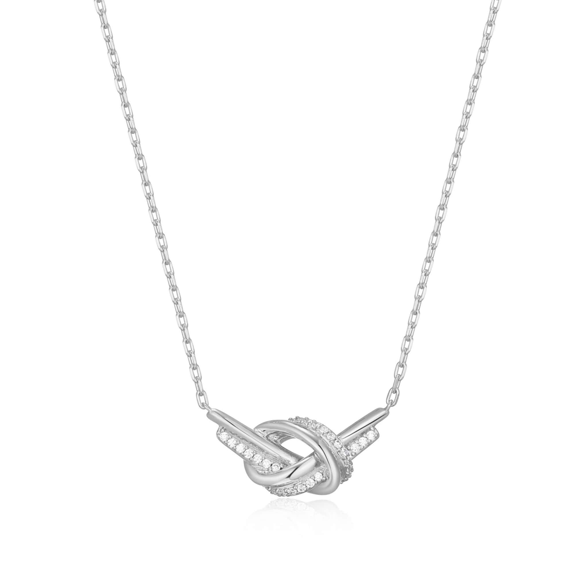 ELLE "Unity" Knot Silver Necklace at Arman's Jewellers Kitchener