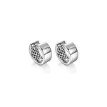 ETHOS "Basic" Silver Huggie Earrings at Arman's Jewellers Kitchener