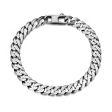 ETHOS Gunmetal Silver Curb Bracelet at Arman's Jewellers Kitchener