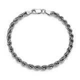 ETHOS Silver Rope Bracelet at Arman's Jewellers Kitchener