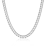 ETHOS Silver Curb Chain Necklace at Arman's Jewellers Kitchener Waterloo