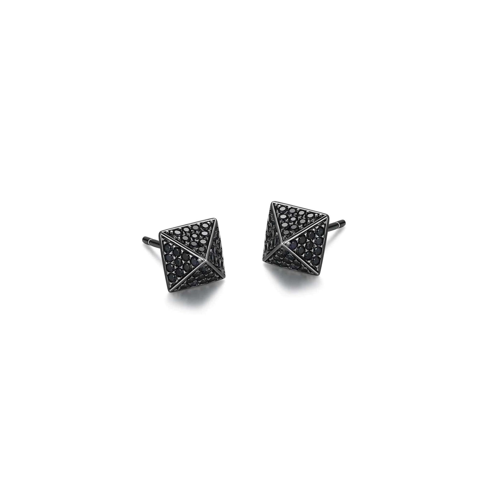 ETHOS "Black Ice" Black Sapphire Stud Earrings at Arman's Jewellers Kitchener