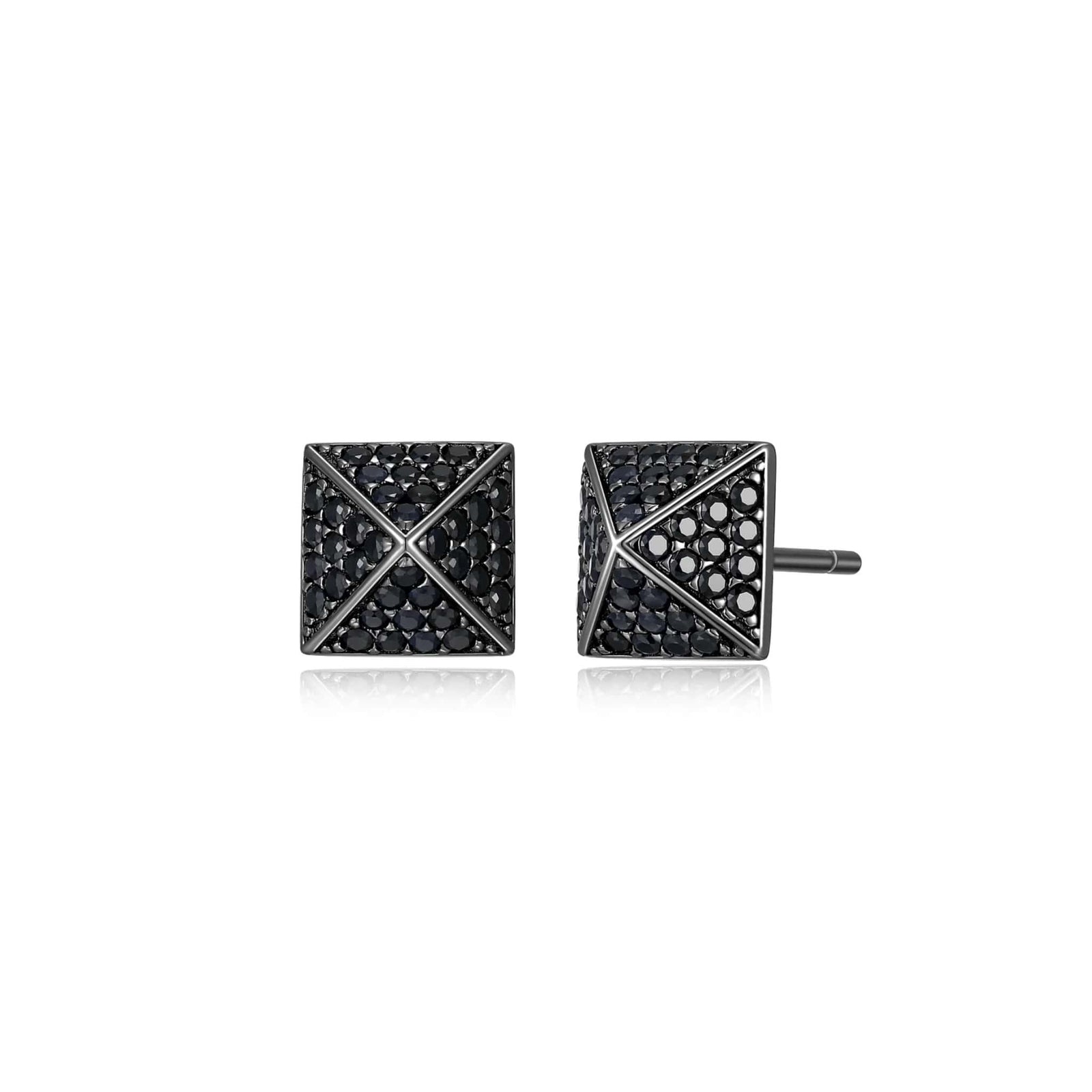 ETHOS "Black Ice" Black Sapphire Stud Earrings at Arman's Jewellers Kitchener