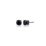 ETHOS "Basic" Black Sapphire Silver Earrings at Arman's Jewellers Kitchener