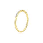 Lab-Grown Diamond Stackable Ring in 18K Yellow Gold-Plated Sterling Silver at Arman's Jewellers Kitchener Waterloo