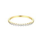 Lab-Grown Diamond Stackable Ring in 18K Yellow Gold-Plated Sterling Silver at Arman's Jewellers Kitchener