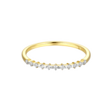 Lab-Grown Diamond Stackable Ring in 18K Yellow Gold-Plated Sterling Silver at Arman's Jewellers Kitchener