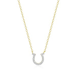 Monte Luna Horseshoe statement Necklace in 18K Yellow Gold-Plated Sterling Silver at Arman's Jewellers Kitchener Waterloo