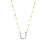 Monte Luna Horseshoe statement Necklace in 18K Yellow Gold-Plated Sterling Silver at Arman's Jewellers Kitchener Waterloo