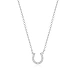Monte Luna Horse shoe statement Necklace in Rhodium-Plated Sterling Silver at Arman's Jewellers Kitchener Waterloo