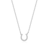 Monte Luna Horse shoe statement Necklace in Rhodium-Plated Sterling Silver at Arman's Jewellers Kitchener Waterloo