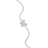 Monte Luna Lab-Grown Diamond Butterfly Bolo Bracelet in Rhodium-Plated Sterling Silver at Arman's Jewellers Kitchener