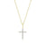 Monte Luna Lab-Grown Diamond Cross Pendant Necklace in 18K Yellow Gold-Plated Sterling Silver at Arman's Jewellers Kitchener Waterloo