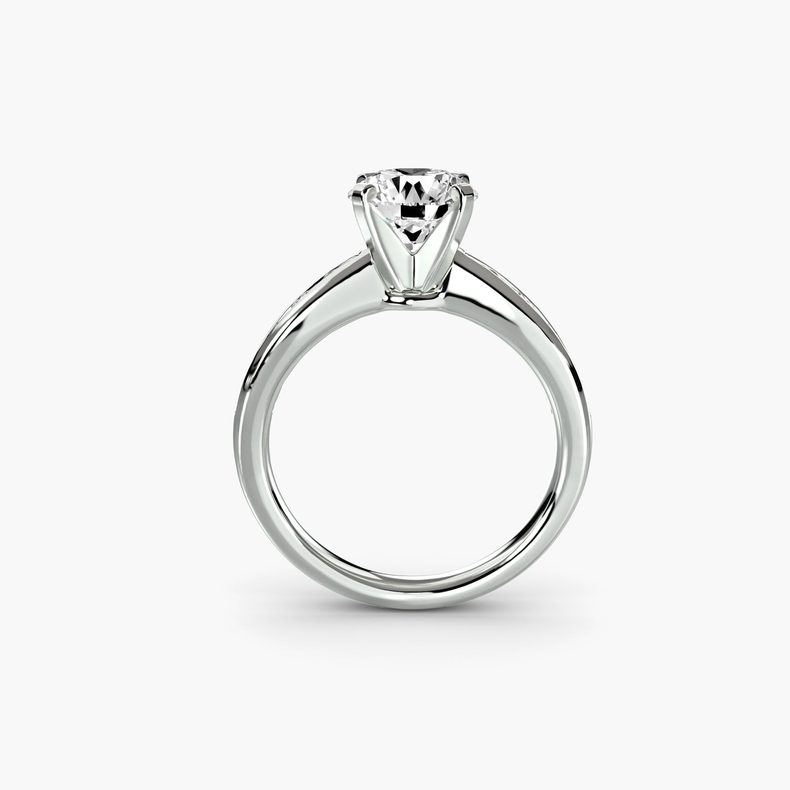 Solitaire with Pavé 3