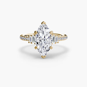 Solitaire with Pavé 4