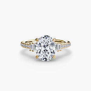 Solitaire with Pavé 4
