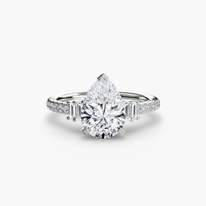 Solitaire with Pavé 4