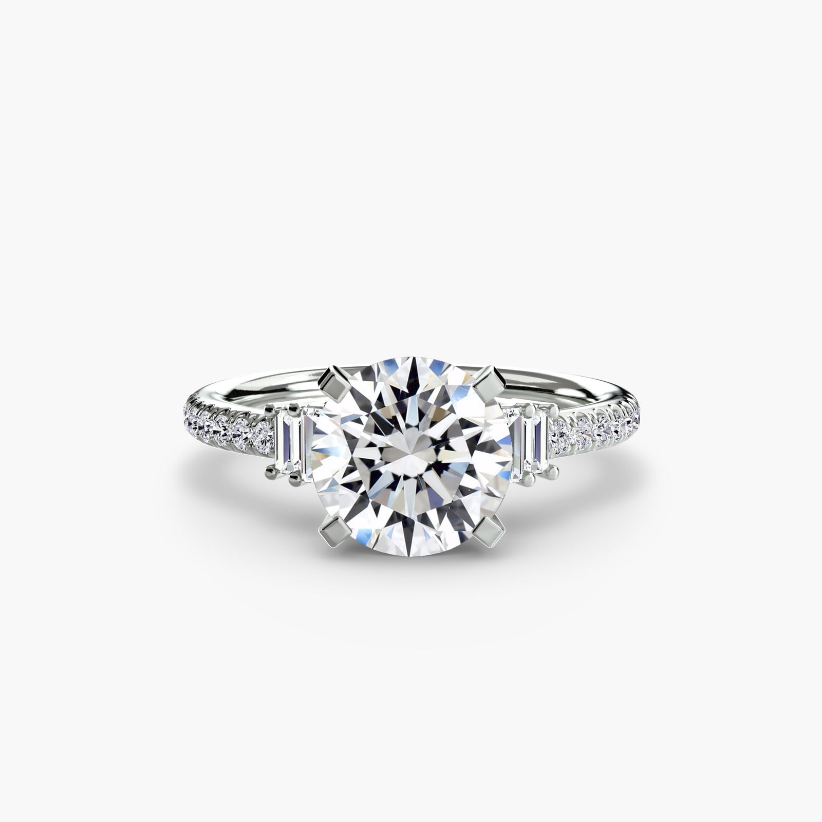 Solitaire with Pavé 4