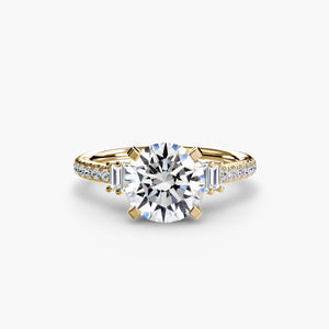 Solitaire with Pavé 4