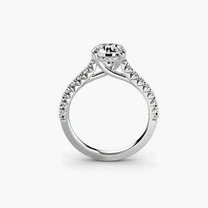 Solitaire with Pavé 5