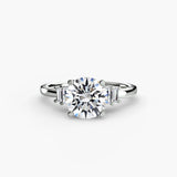 Baguette Accent Solitaire