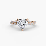 The Twisted Pavé Solitaire
