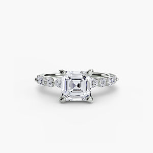 Solitaire with Eternity Pavé 2